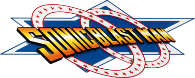 Sonic Blast Man - Clear Logo (World) - 1200x480