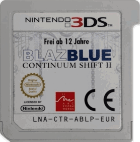 BlazBlue: Continuum Shift II - Cart - Front (Europe) - 606x612