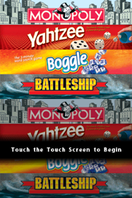 4 Game Fun Pack Monopoly/Boggle/Yahtzee/Battleship - Screenshot - Game Title (North America) - 256x384