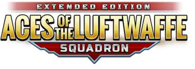 Aces of the Luftwaffe: Squadron: Extended Edition - Clear Logo (World) - 474x168