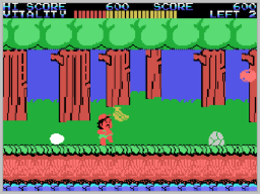 Adventure Island - Screenshot - Gameplay (World) - 256x192