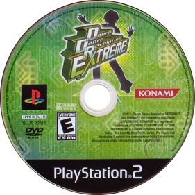 Dance Dance Revolution Extreme - Disc (North America) - 795x795