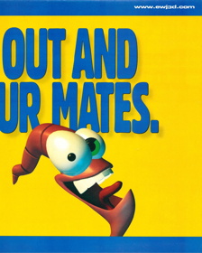 Earthworm Jim 3D - Advertisement Flyer - Front (United Kingdom) - 1760x2200