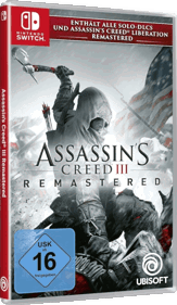Assassin's Creed III: Remastered - Box - 3D (Germany) - 741x1276