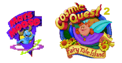 Mars Moose Cosmic Quest 2: Fairy Tale Island - Clear Logo (North America) - 1183x613