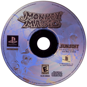 Monkey Magic - Disc (North America) - 600x600