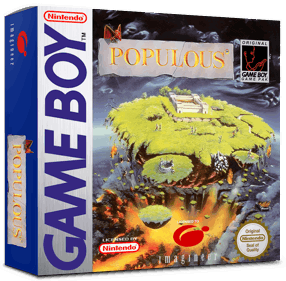 Populous - Box - 3D (Europe) - 1016x998
