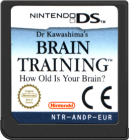 Brain Age: Train Your Brain in Minutes a Day! - Cart - Front (Europe) - 517x564