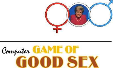 Dr. Ruth's Computer Game of Good Sex - Clear Logo (United States) - 2400x1451