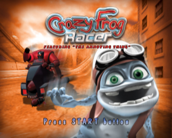 Crazy Frog Racer - Screenshot - Game Title (Europe) - 640x512