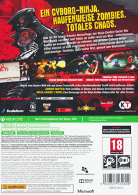 Yaiba: Ninja Gaiden Z - Box - Back (Germany) - 600x848