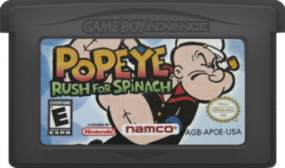 Popeye: Rush for Spinach - Cart - Front (North America) - 465x275