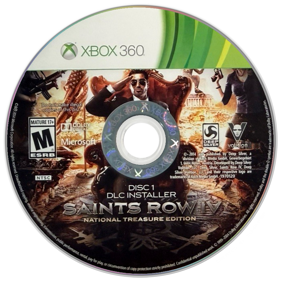 Saints Row IV: National Treasure Edition - Disc (North America) - 900x900