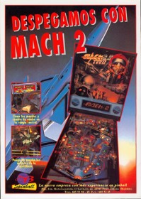 Mach 2.0 Two - Advertisement Flyer - Front (Spain) - 800x1127