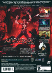 Shin Megami Tensei III: Nocturne Maniax - Box - Back (North America) - 713x1000