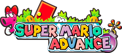 Super Mario Advance - Clear Logo (World) - 1200x524