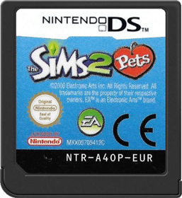 The Sims 2: Pets - Cart - Front (Europe) - 517x564