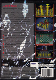 The Chessmaster 3-D - Box - Back (North America) - 477x680