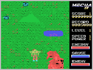 Mecha 9 - Screenshot - Gameplay (World) - 256x192