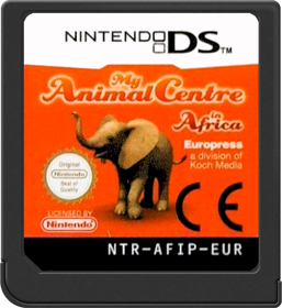 My Animal Centre in Africa - Cart - Front (Europe) - 517x564