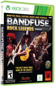 BandFuse: Rock Legends - Box - 3D (North America) - 567x878