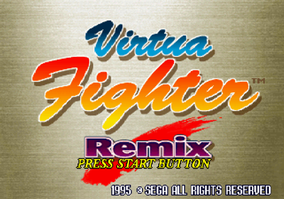 Virtua Fighter Remix - Screenshot - Game Title (North America) - 640x448