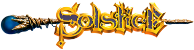 Solstice: The Quest for the Staff of Demnos - Clear Logo (World) - 2140x555