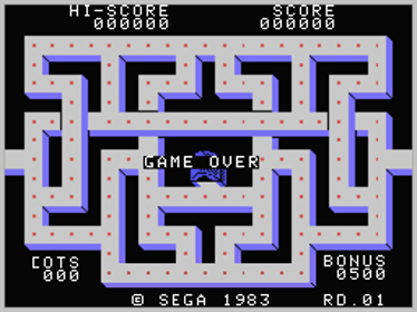 Pacar - Screenshot - Game Over (World) - 256x192
