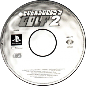 Hot Shots Golf 2 - Disc (Europe) - 1000x1000