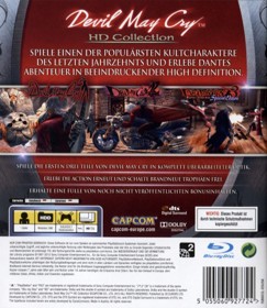 Devil May Cry HD Collection - Box - Back (Germany) - 505x582