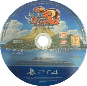 One Piece: Unlimited World Red Deluxe Edition - Disc (Europe) - 1277x1260