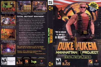 Duke Nukem: Manhattan Project - Fanart - Box - Front (United States) - 4452x2985