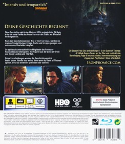 Game of Thrones: A Telltale Games Series - Box - Back (Germany) - 903x1039