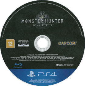 Monster Hunter: World - Disc (Brazil) - 733x736