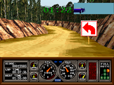 Race Drivin' a Go! Go! - Screenshot - Gameplay (Japan) - 640x480