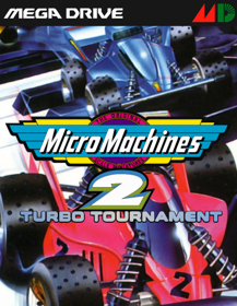 Micro Machines 2: Turbo Tournament - Fanart - Box - Front (North America) - 500x646