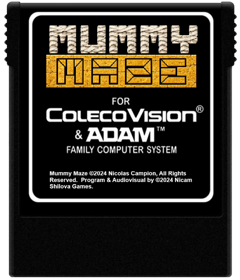 Mummy Maze - Cart - Front (World) - 600x700