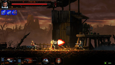 Huntdown Overtime - Screenshot - Gameplay (World) - 1920x1080