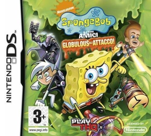 SpongeBob SquarePants featuring Nicktoons: Globs of Doom - Box - Front (Italy) - 500x449