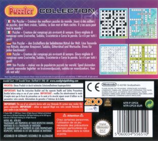 Puzzler Collection - Box - Back (Europe) - 891x800