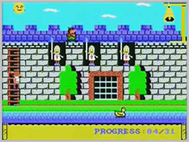 Casimodo - Screenshot - Gameplay (World) - 256x192