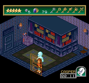 Casper (Natsume) - Screenshot - Gameplay (Japan) - 256x239