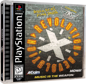 Revolution X - Box - 3D (North America) - 1227x1200