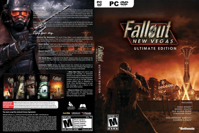 Fallout: New Vegas: Ultimate Edition - Box - Front - Reconstructed (World) - 3220x2157