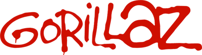 Gorillaz - Clear Logo (World) - 2400x658