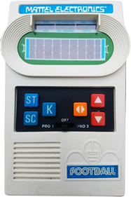 Mattel Electronics: Football - Cart - Front (North America) - 758x1138