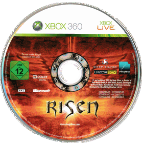 Risen - Disc (Germany) - 2887x2917