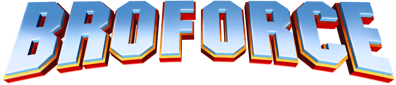 Broforce - Clear Logo (World) - 2770x595