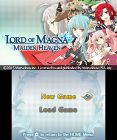 Lord of Magna: Maiden Heaven - Screenshot - Game Title (North America) - 400x480