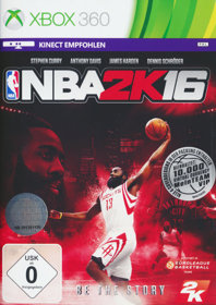 NBA 2K16 - Box - Front (Germany) - 600x849